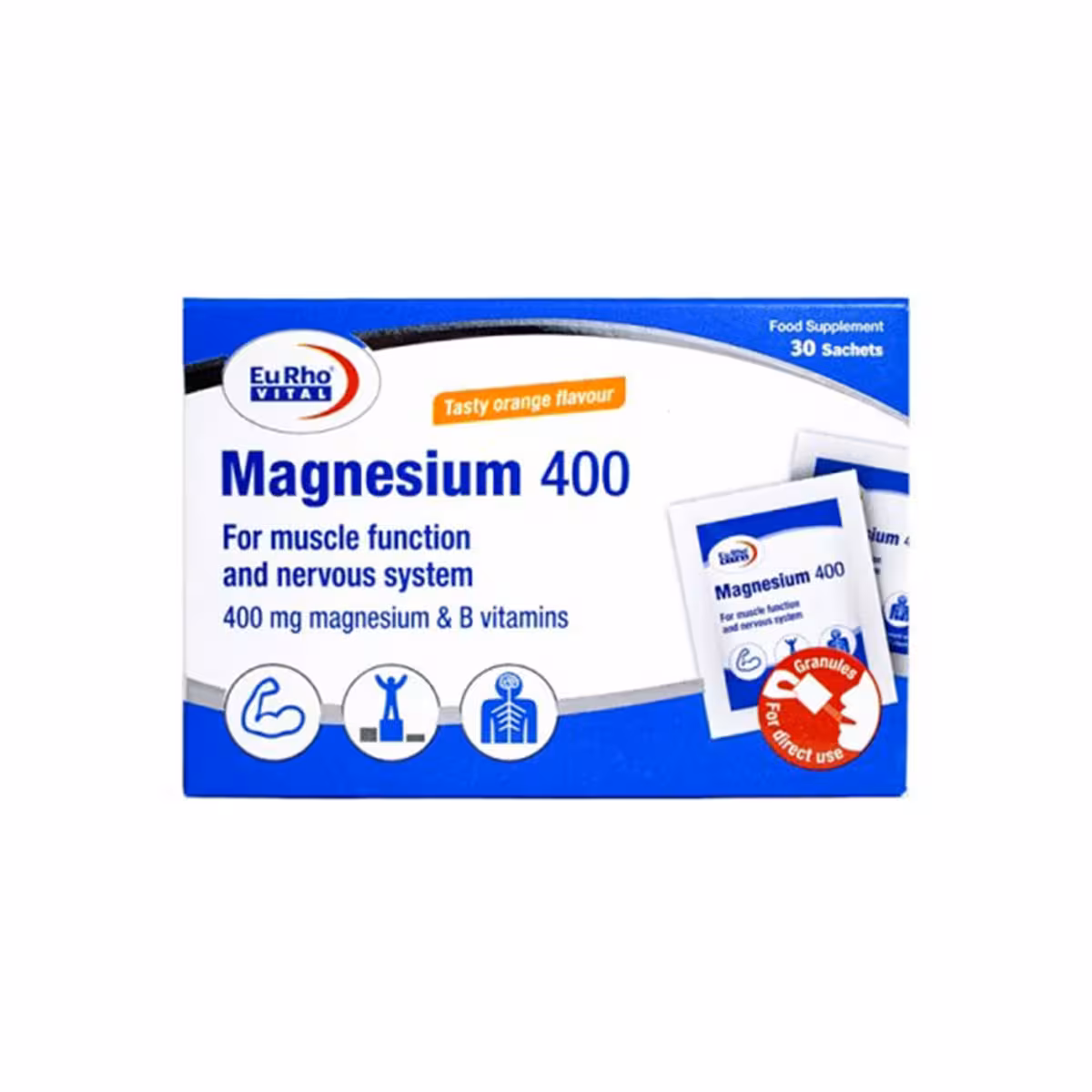 ساشه منیزیم400یوروویتال-MAGNESIUM400