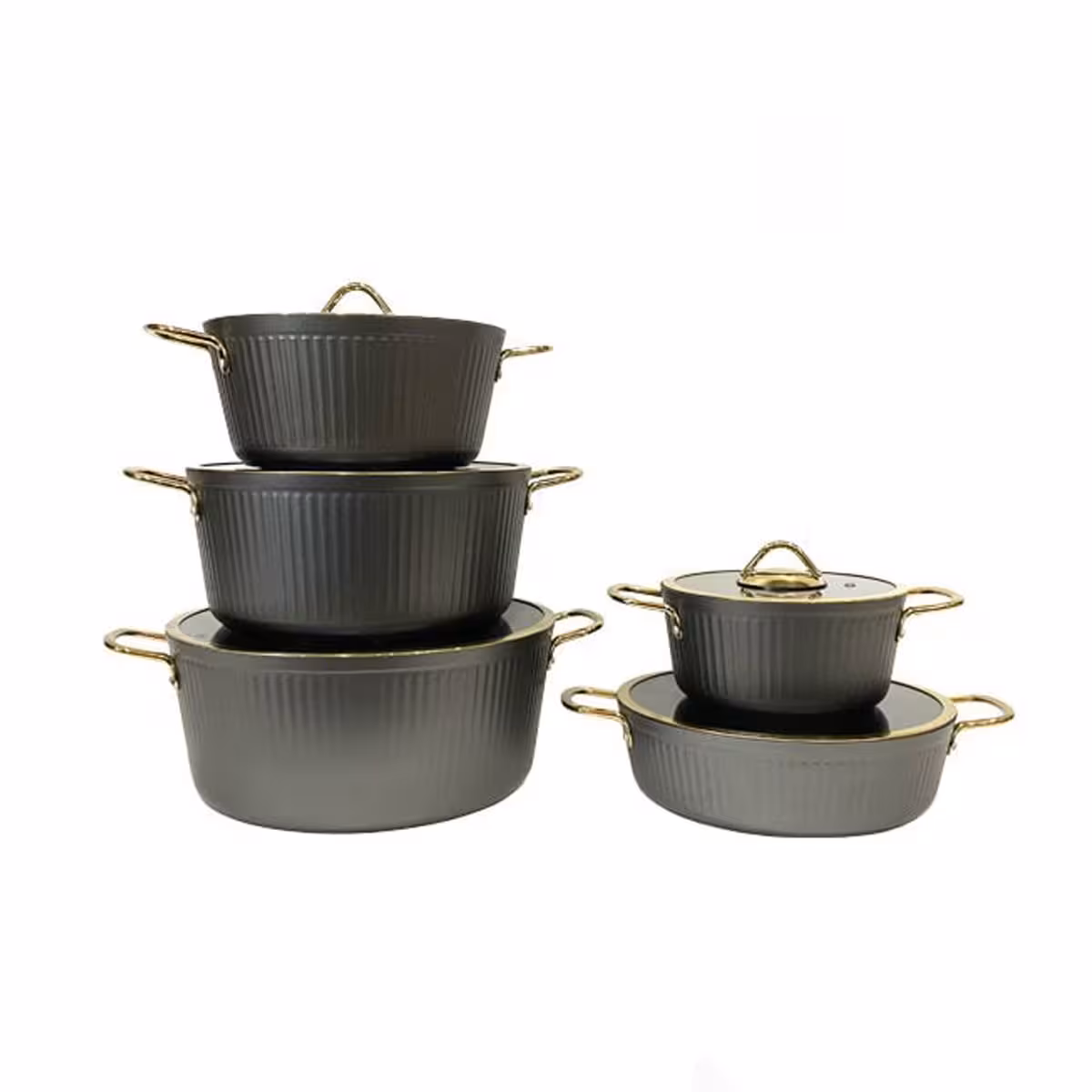 سرویس قابلمه یونیک فلورانس طوسی 10 پارچه UN-8403