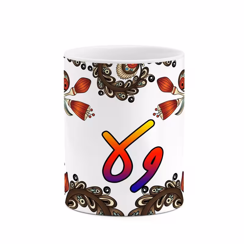 خرید ماگ-لیوان    اسم ولا  سنتی گل و بته کد mgh48408