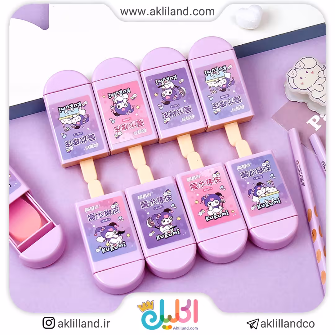 پاک کن جادویی کرومی (مدل رندوم)