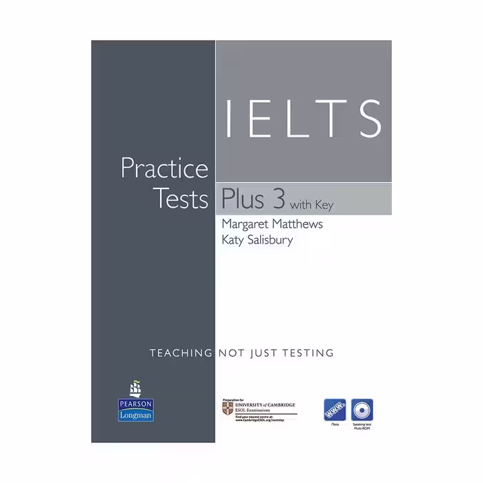 آیلتس پرکتیس تست پلاس 3 | کتاب انگلیسی IELTS Practice Tests Plus 3