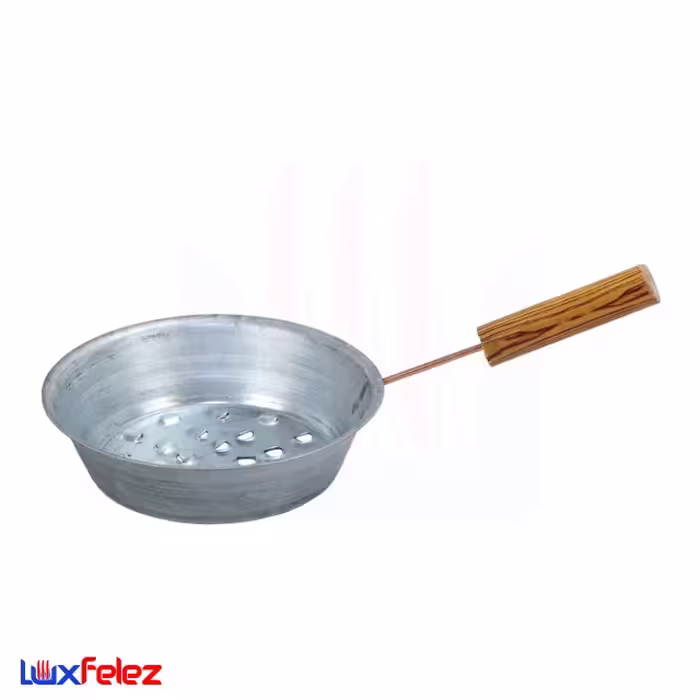 تابه ذغال ساز مدل دسته دار روگازی