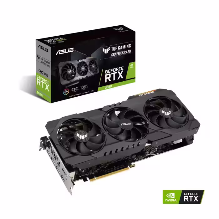 کارت گرافیک ASUS TUF Gaming RTX 3080 OC 10GB