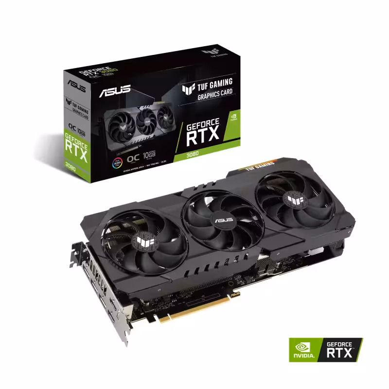 کارت گرافیک ASUS TUF Gaming RTX 3080 OC 10GB