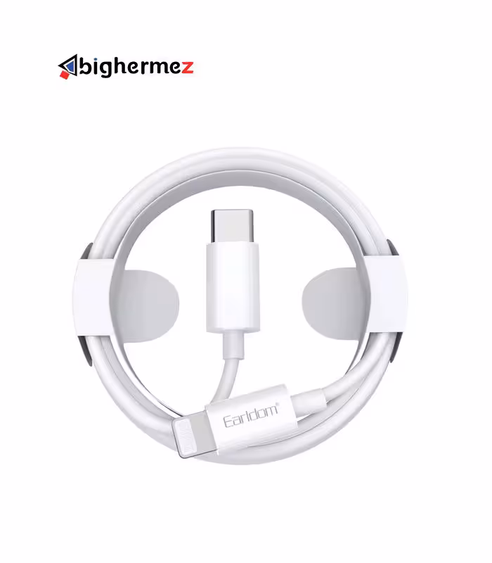 کابل شارژ لایتنینگ ارلدام مدل EC-166i PD20W طول 1 متر