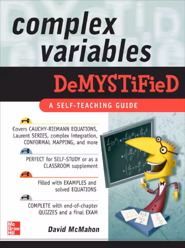 خرید و دانلود نسخه کامل کتاب Complex Variables Demystified