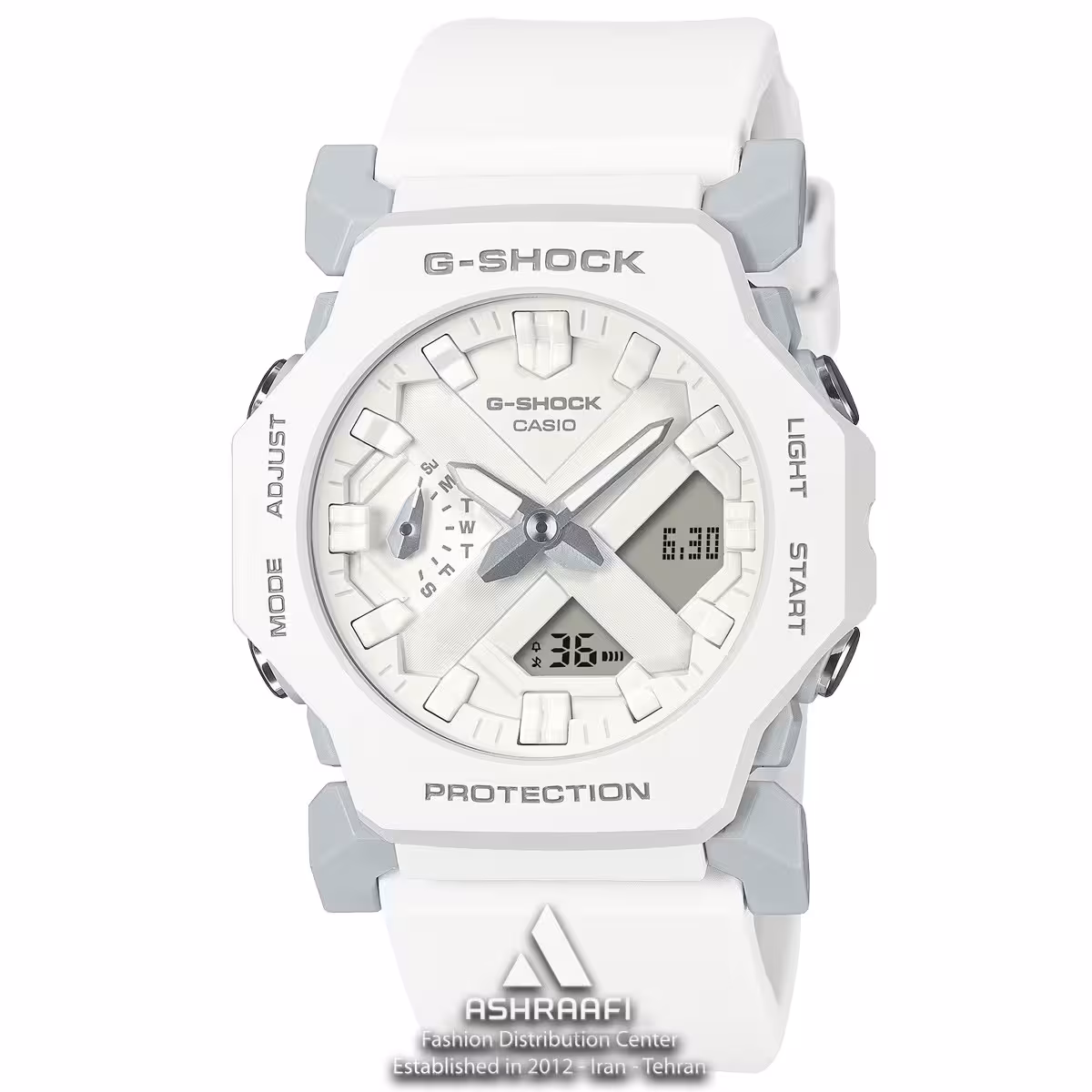 ساعت جیشاک سفید Casio G-Shock GA-2300HS-W