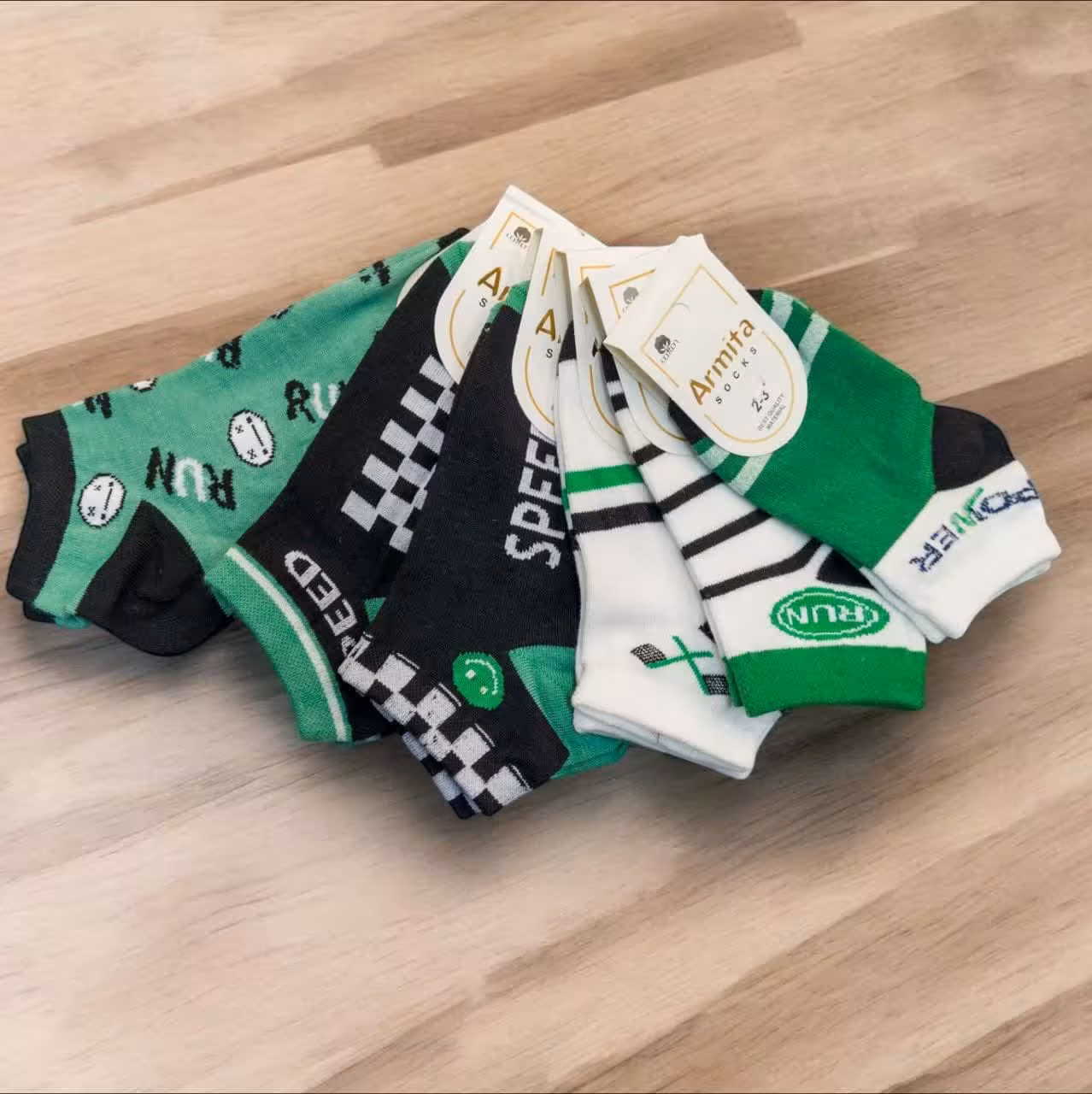 جوراب مچی بچگانه 6 شماره ارمیتا کد 81