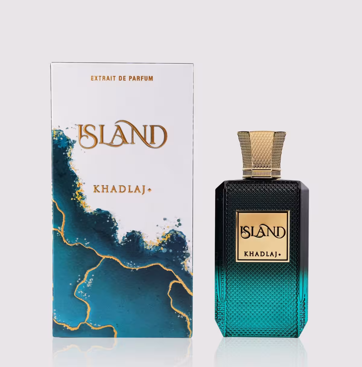 دکانت ادکلن Island ایلند از برند Khadlaj خدلج مشابه ژان پل گوتیه له بو له پرفیوم
