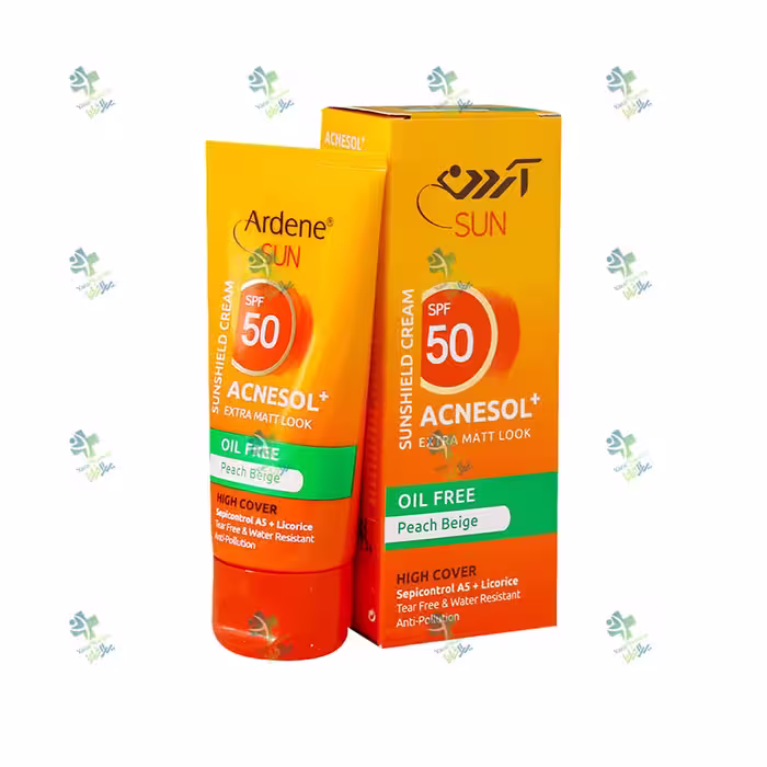 کرم ضد آفتاب SPF50 آردن برای انواع پوست مات فاقد چربی