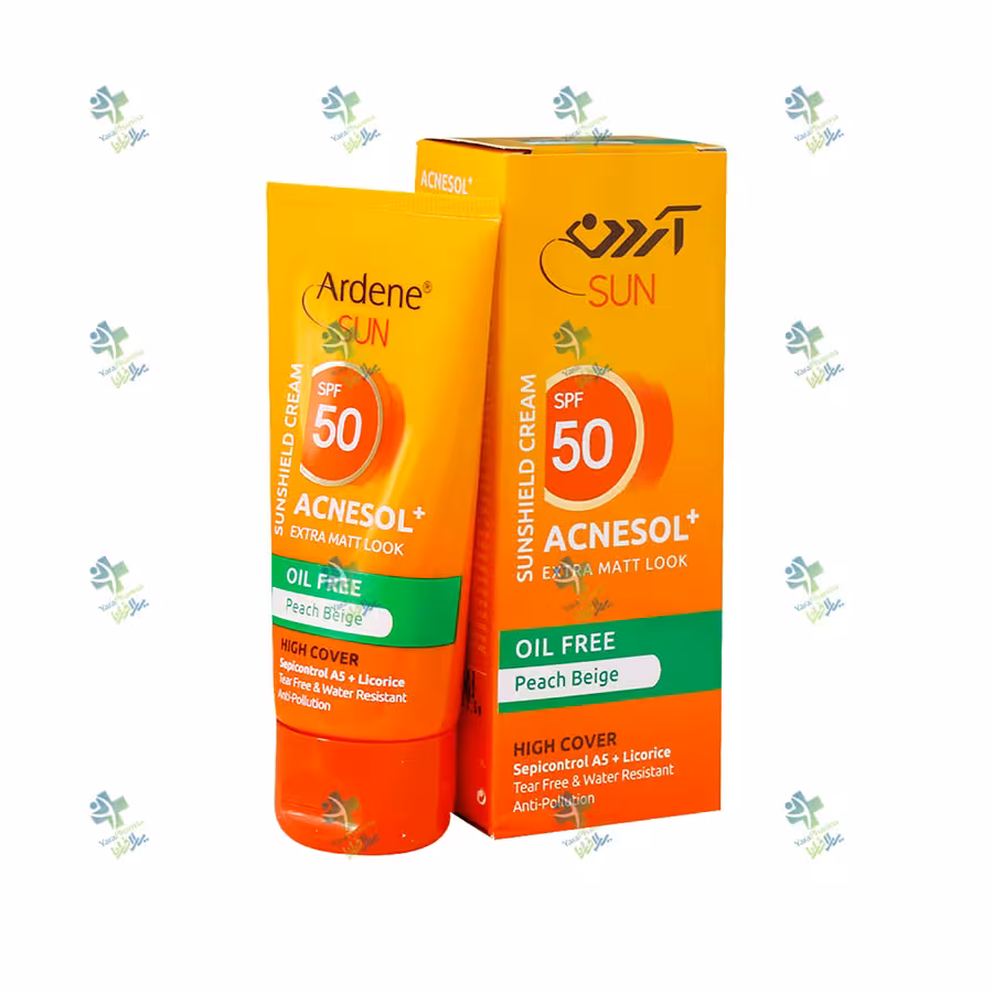 کرم ضد آفتاب SPF50 آردن برای انواع پوست مات فاقد چربی