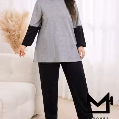 ست لباس راحتی بیگ سایز تا 54