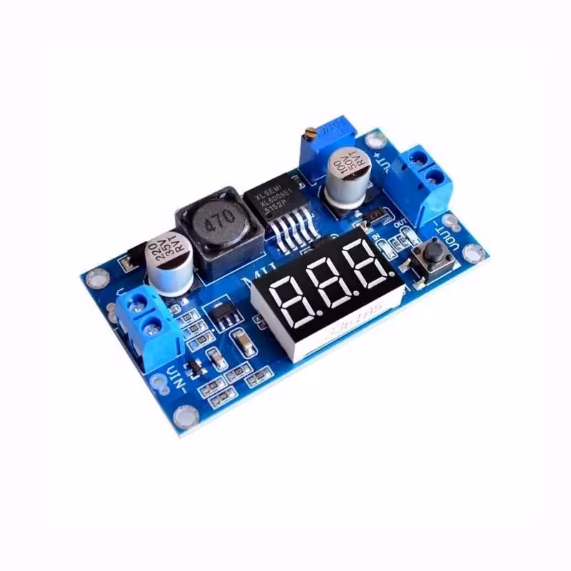 ماژول افزاینده 3 آمپر با نمایشگر lm2577 7seg