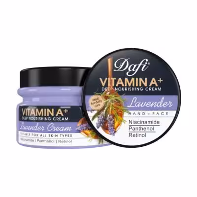 کرم کاسه ای لوندر حاوی ویتامین A دافی