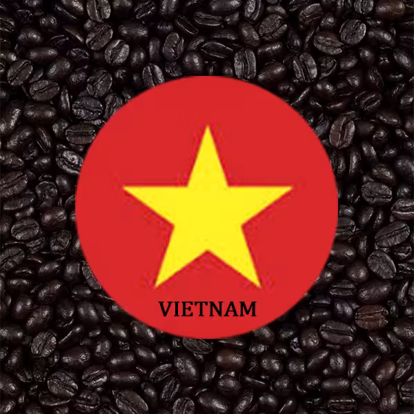 دان قهوه روبوستا ویتنام دارک رست فله – 5kg