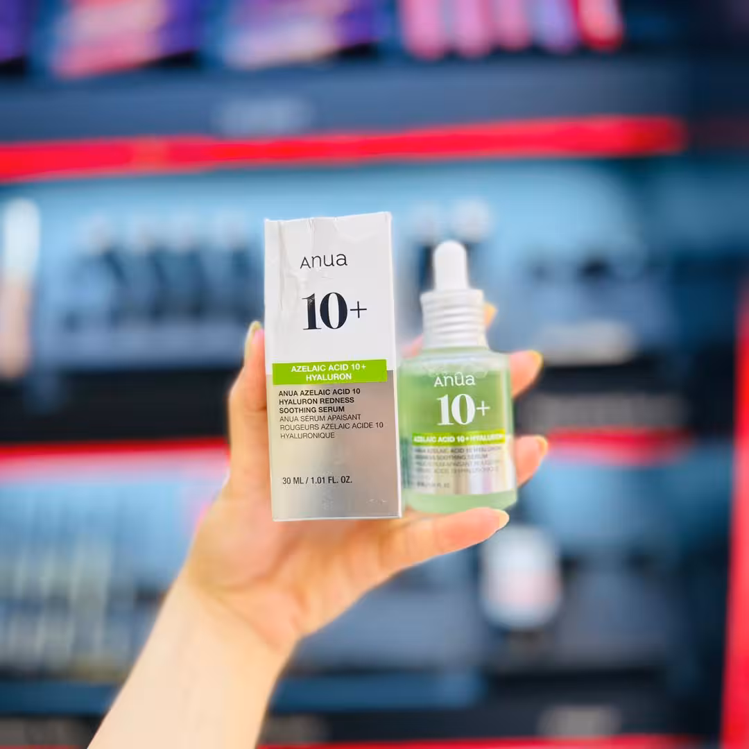 سرم تسکین‌دهنده آزلائیک اسید 10% و هیالورون آنوا اصل