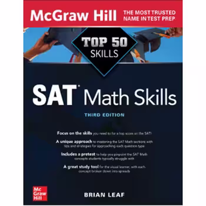 کتاب Top 50 SAT Math Skills-McGraw-Hill Education (2021)
