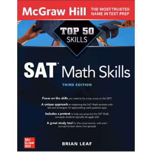 کتاب Top 50 SAT Math Skills-McGraw-Hill Education (2021)
