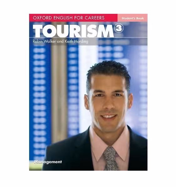 Oxford English for Careers Tourism 3 آکسفورد انگلیش فور کریرز توریسم سه سیاه و سفید