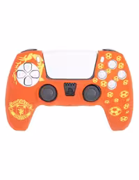 روکش محافظ دسته PS5 لیزری قرمز زرد طرح منچستر یونایتد کد B