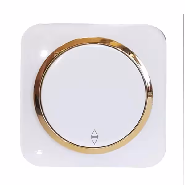 کلید تبدیل آدا پلکسی سفید زه طلایی دلند