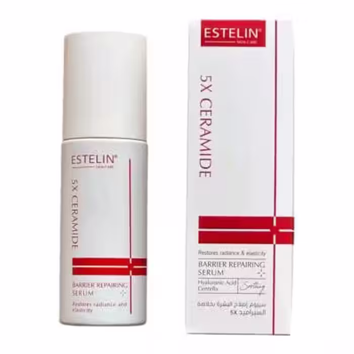 سرم ضد آفتاب ترمیم کننده سرامید 5x استیلن SPF 50 حاوی هیالورونیک اسید