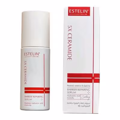 سرم ضد آفتاب ترمیم کننده سرامید 5x استیلن SPF 50 حاوی هیالورونیک اسید