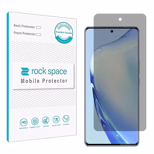 گلس ویوو V27 مدل نانو هیدروژل پرایوسی برند راک اسپیس کد S