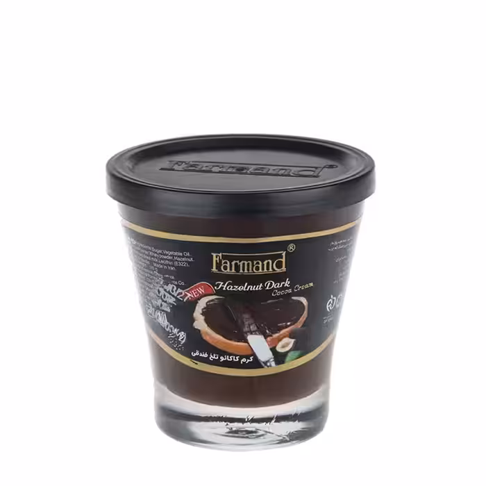 کرم کاکائو تلخ فندقی فرمند 100 گرمی