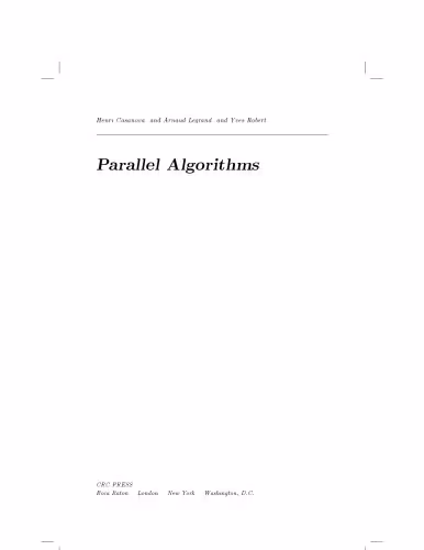 خرید و دانلود نسخه کامل کتاب Parallel Algorithms (manuscript)