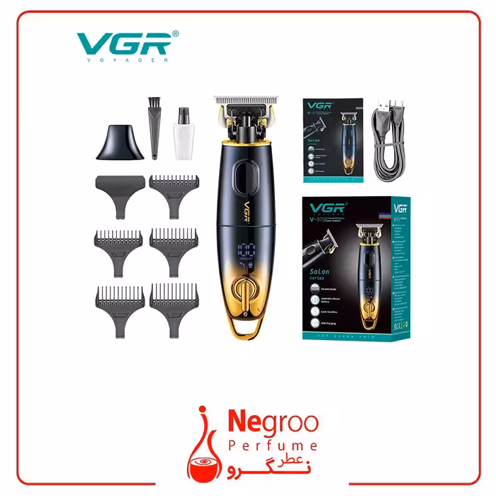 ماشین اصلاح موی سر و صورت وی جی ار مدل V 979