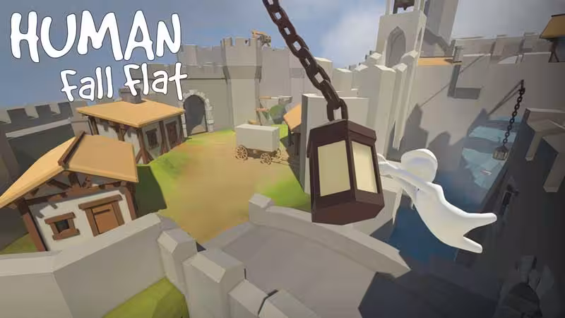 سی دی کی اورجینال بازی Human Fall Flat