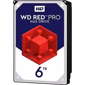 هارددیسک اینترنال برند وسترن دیجیتال مدل Red Pro WD6002FFWX با ظرفیت 6 ترابایت