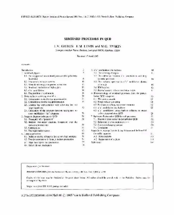 خرید و دانلود نسخه کامل کتاب Semihard processes in QCD