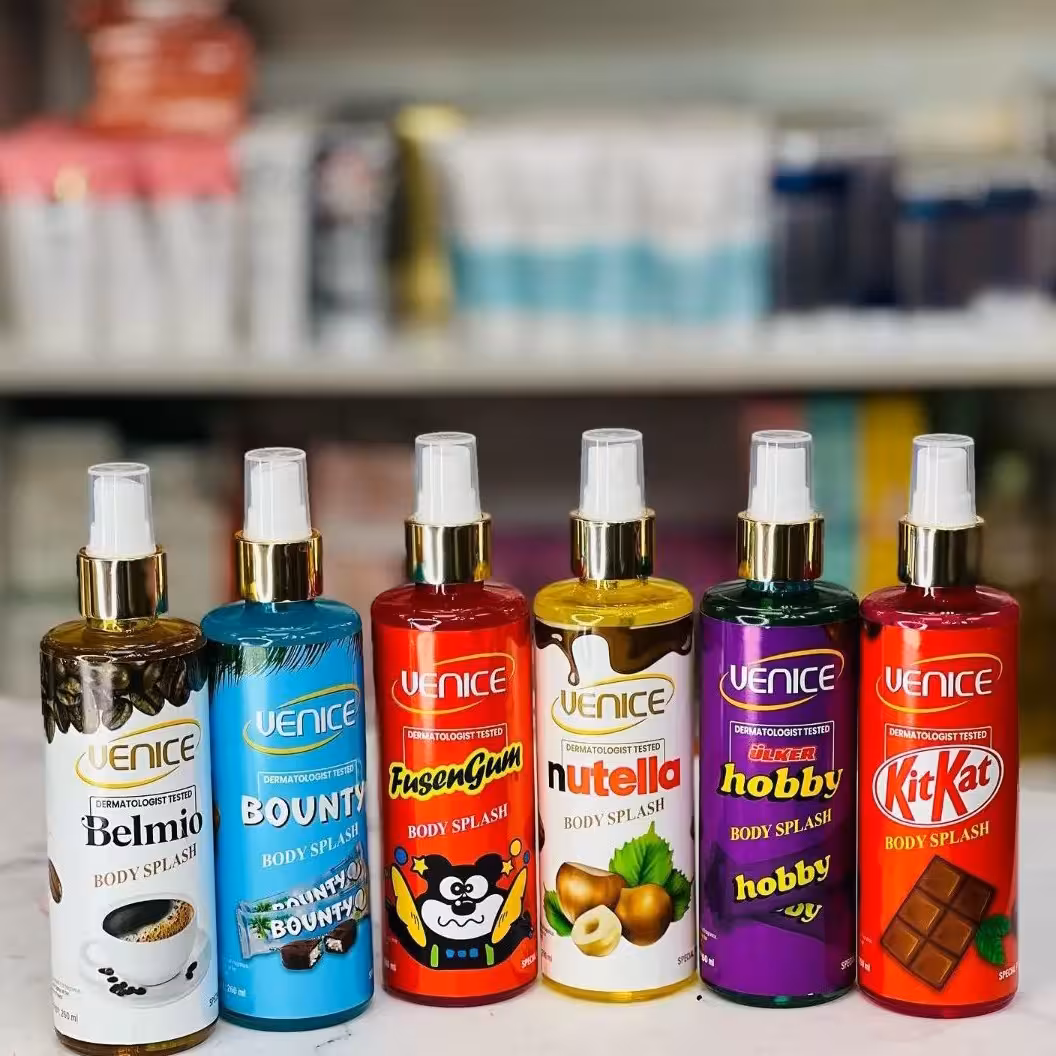 بادی اسپلش ادامس خرسی و نوتلا 