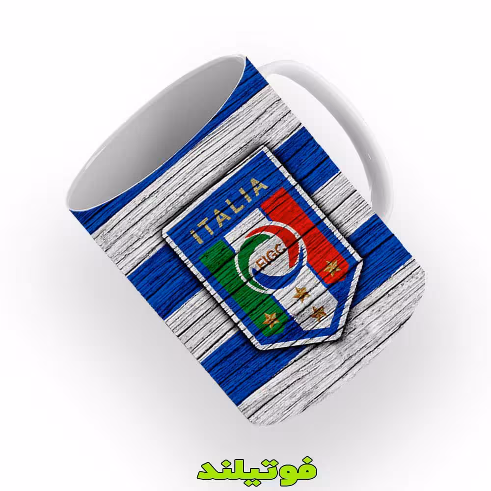 لیوان تیم ملی ایتالیا طرح 2