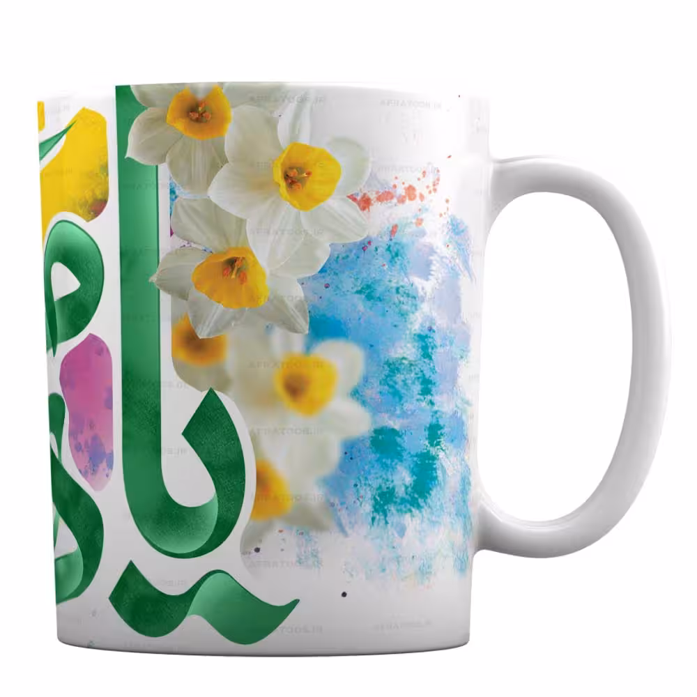 ماگ سرامیکی طرح یا مهدی کد 1-648