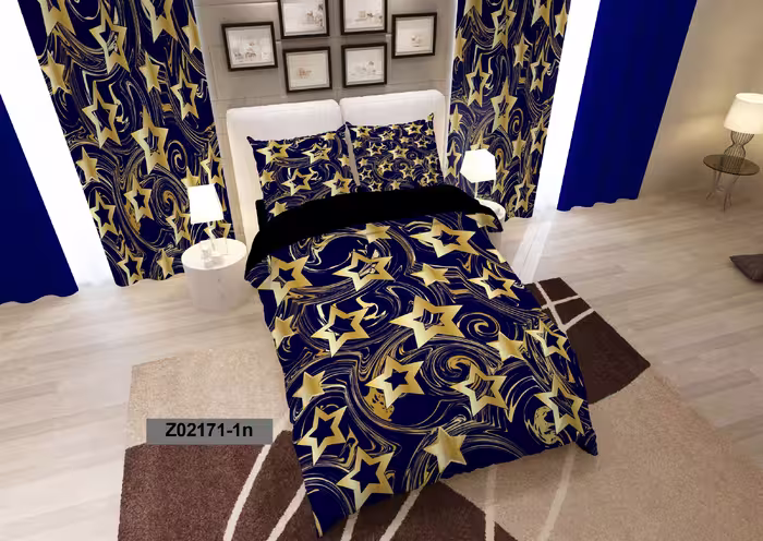 لحاف روتختی تنسل سه بعدی (3D) کالای خواب متین کد 2171