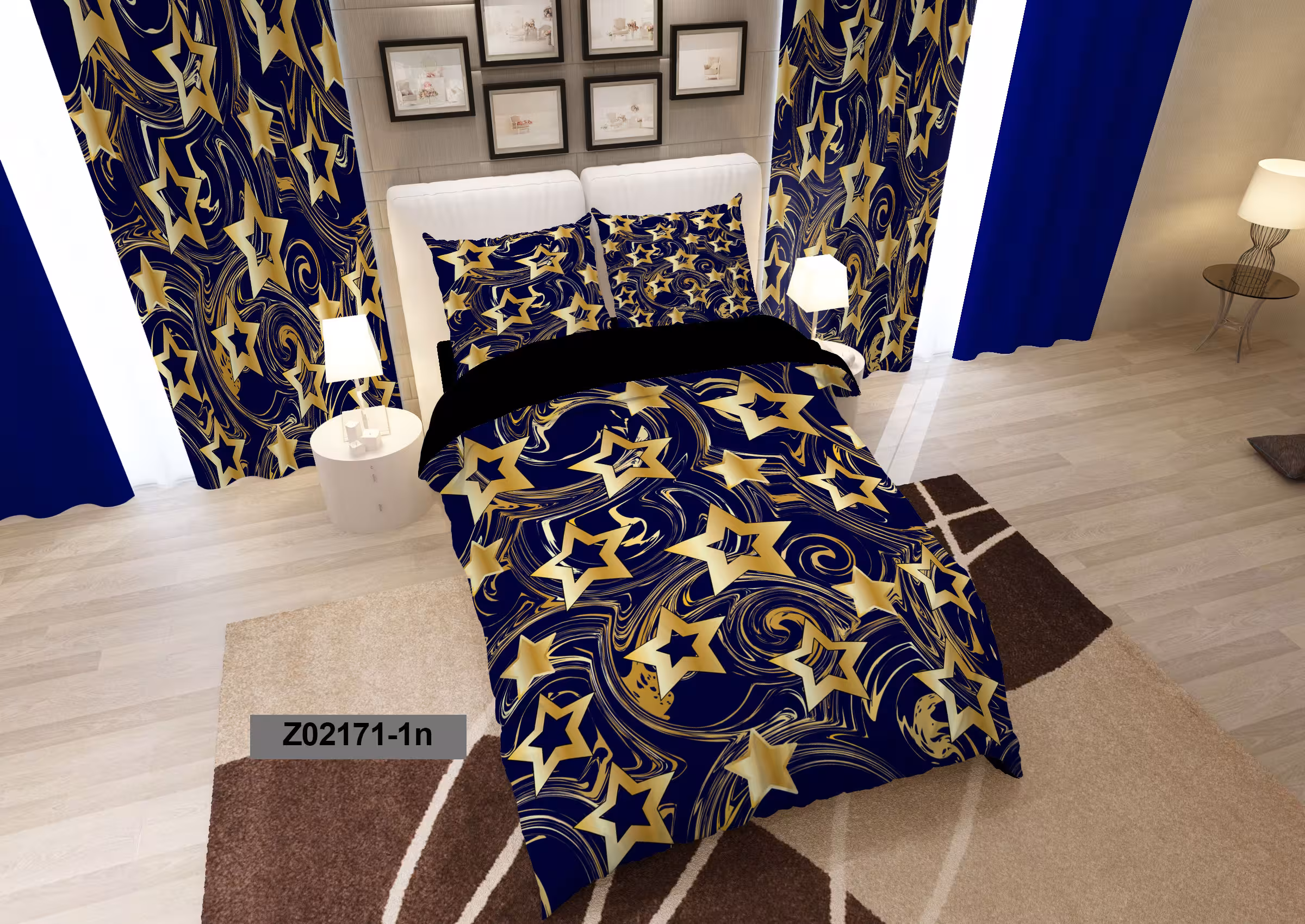 لحاف روتختی تنسل سه بعدی (3D) کالای خواب متین کد 2171