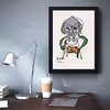 تابلو مدل مینیمال MF DOOM کد S3012-b