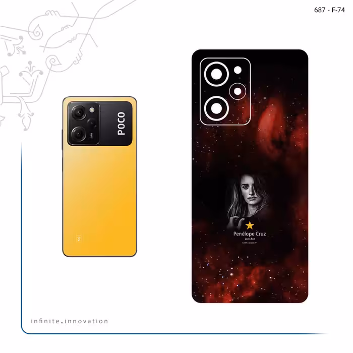 برچسب پوششی ماهوت مدل Penelope Cruz مناسب برای گوشی موبایل شیائومی Poco X5 Pro