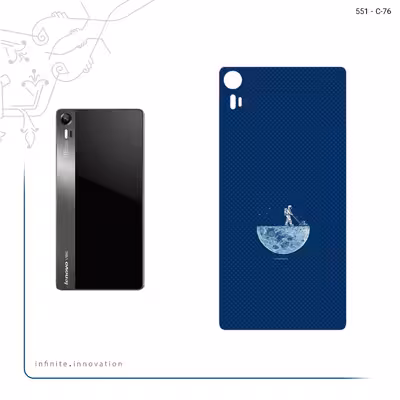 برچسب پوششی ماهوت مدل Minimal Gardener Astronaut مناسب برای گوشی موبایل لنوو Vibe Shot