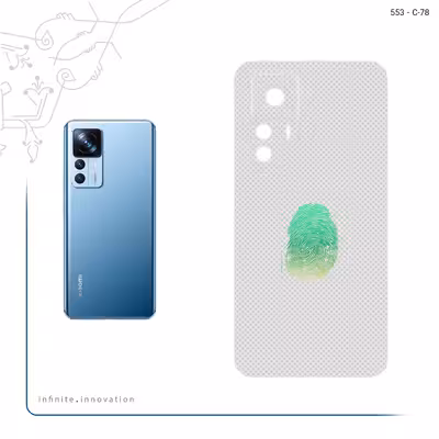 برچسب پوششی ماهوت مدل Minimal Fingerprint مناسب برای گوشی موبایل شیائومی 12T Pro