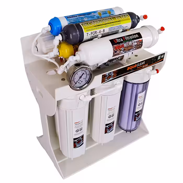 دستگاه تصفیه کننده آب آکوآ کلیر مدل RO_ACG8060 به همراه فیلتر مجموعه 4 عددی