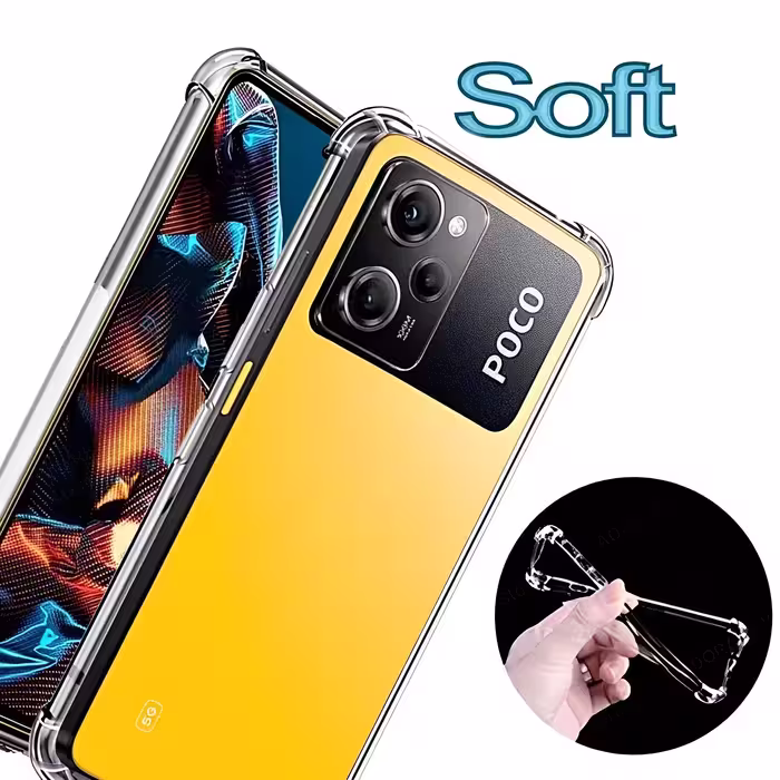 کاور کانواس مدل Airbag مناسب برای گوشی موبایل شیایومی Poco X5 Pro