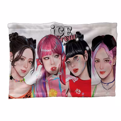 حوله مدل بلک پینک کد TW019 سایز 30x40 سانتی متر