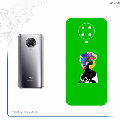 برچسب پوششی ماهوت مدل Collage of Women Portrait 3 مناسب برای گوشی موبایل شیائومی Poco F2 Pro