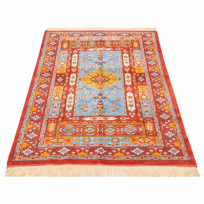 فرش دستباف ذرع و نیم سی پرشیا کد 153066