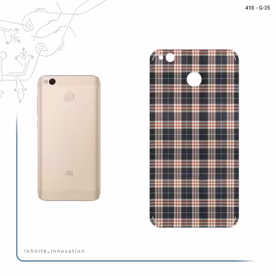 برچسب پوششی ماهوت مدل Fabric Texture 5 مناسب برای گوشی موبایل شیائومی Redmi 4X