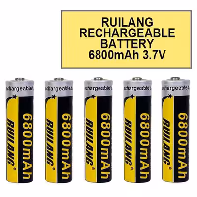 باتری لیتیوم یون قابل شارژ رویلنگ مدل 18650 ظرفیت 6800 میلی آمپر ساعت